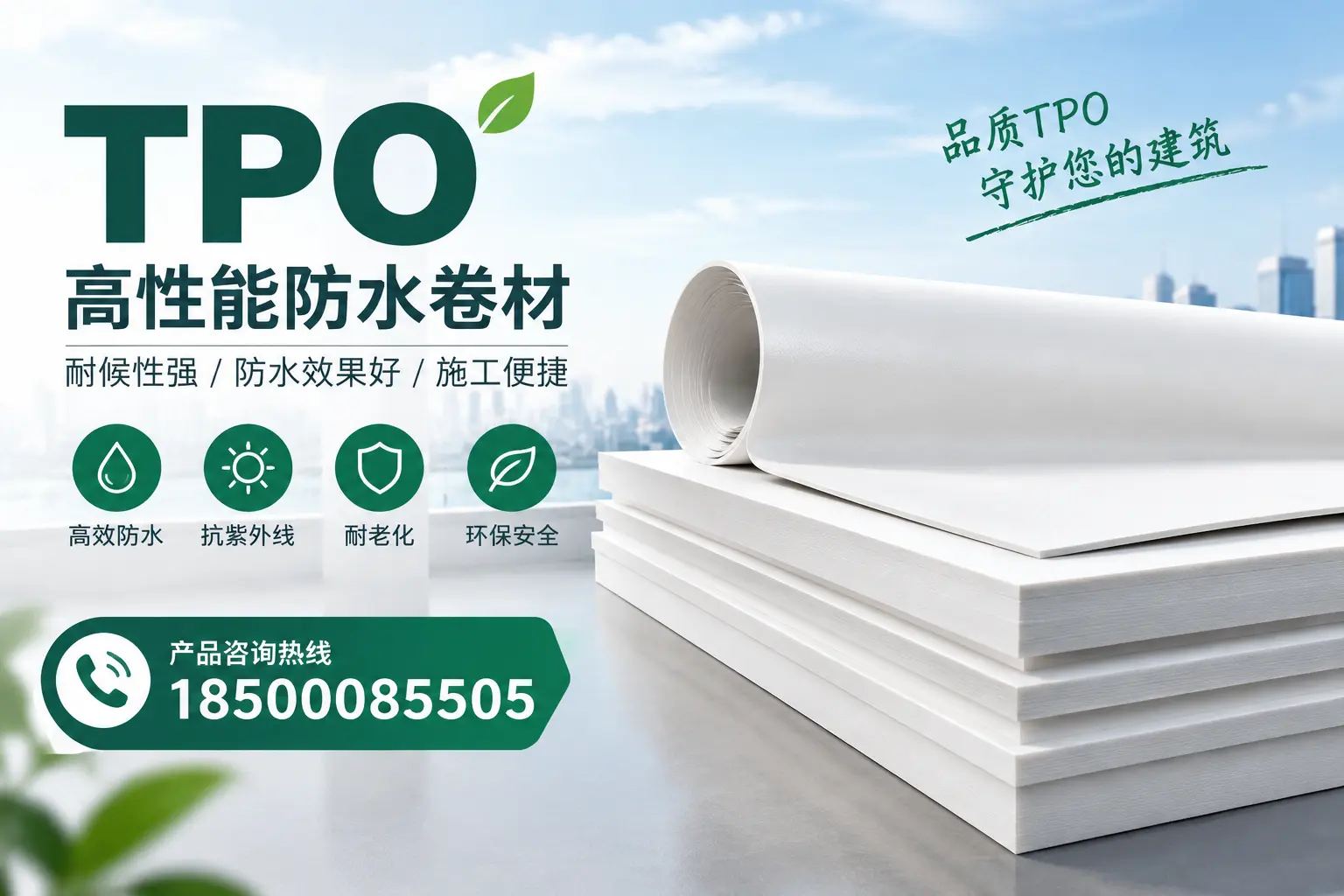 选择tpo材料时的注意事项,避免怒江企业常见误区